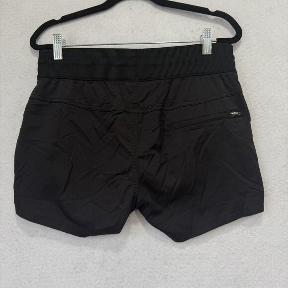 The North Face Shorts Womens Small Black Stretch Drawstring Zip Pocket NF0AAQF - Picture 7 of 13